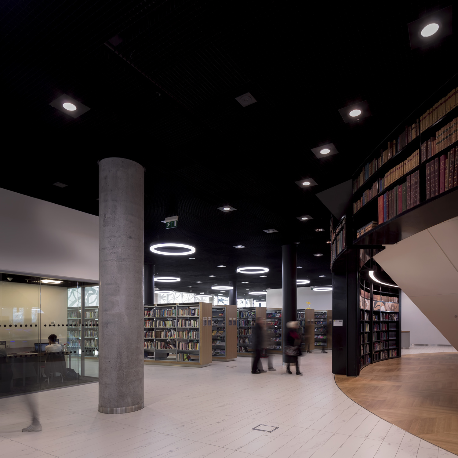 Birmingham Library, architecture photograph by Mark Hadden, photo 10