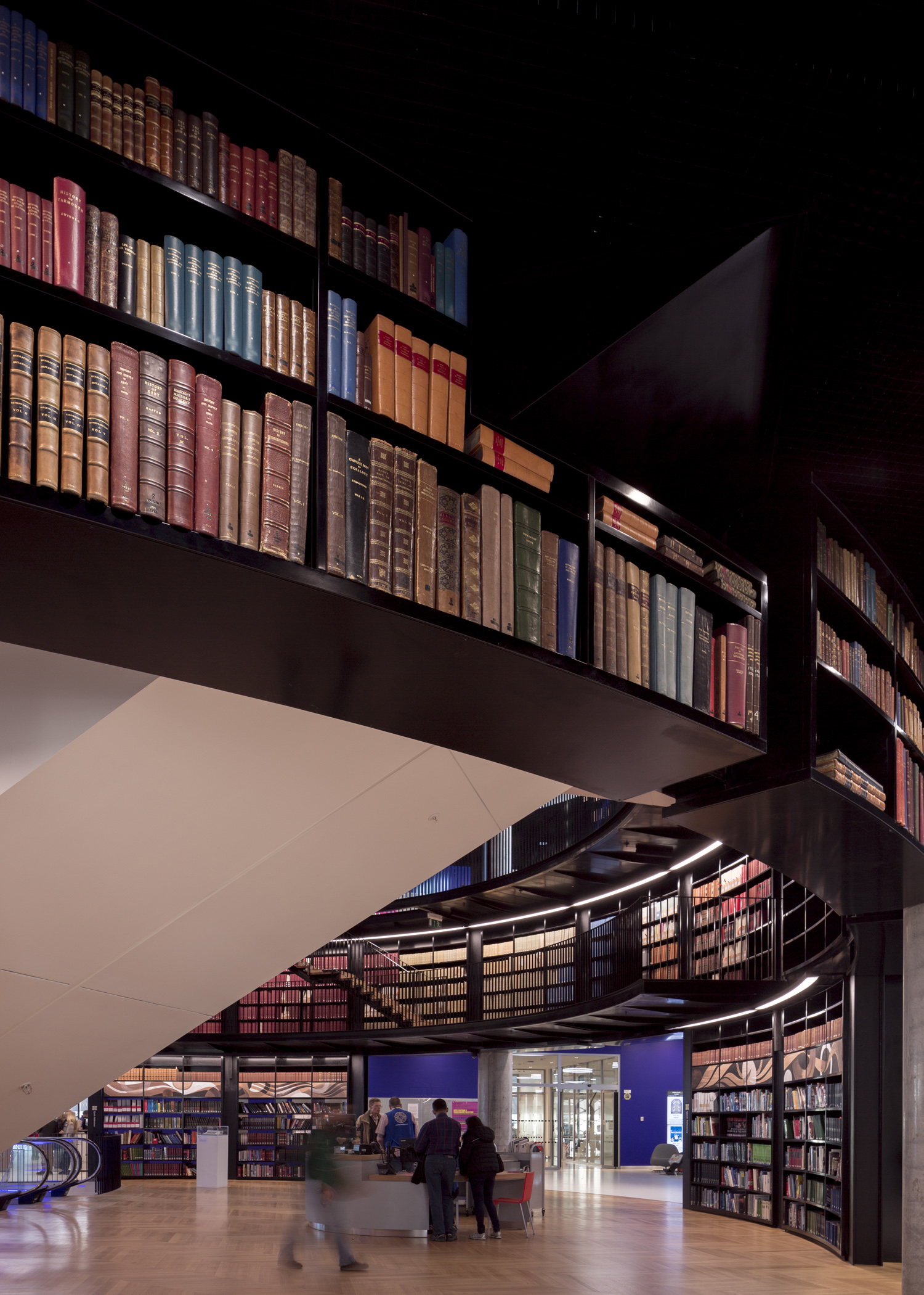 Birmingham Library, architecture photograph by Mark Hadden, photo 9