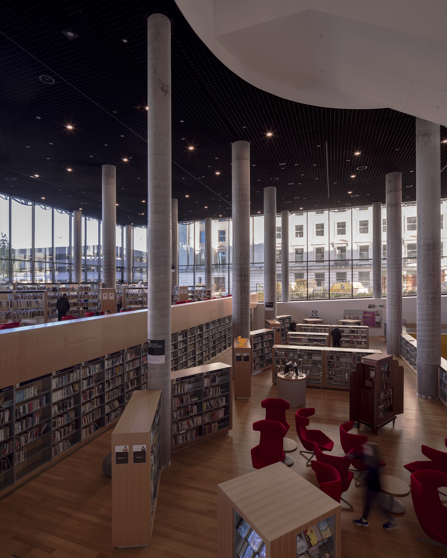 Birmingham Library, architecture photograph by Mark Hadden, photo 4