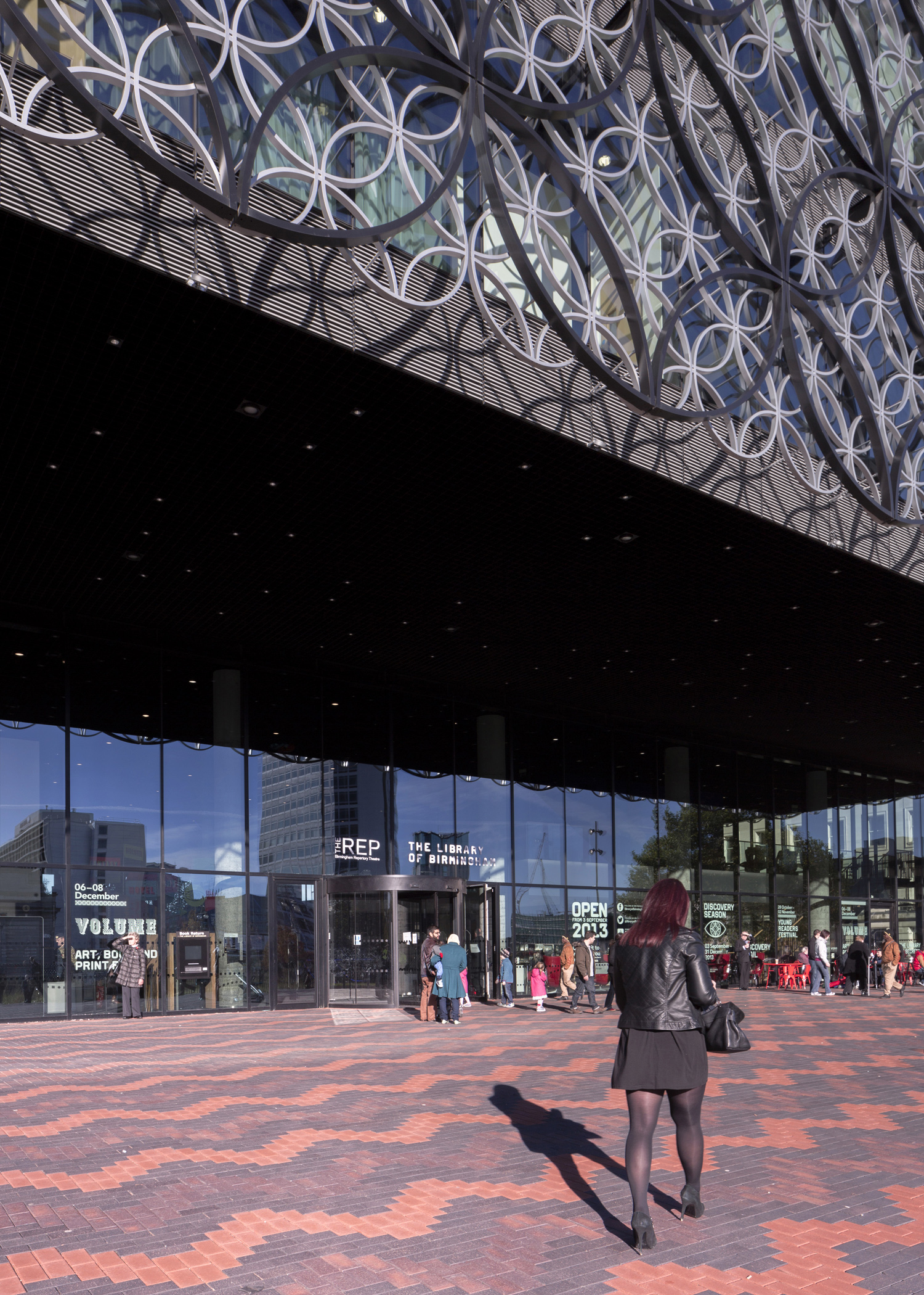 Birmingham Library, architecture photograph by Mark Hadden, photo 14