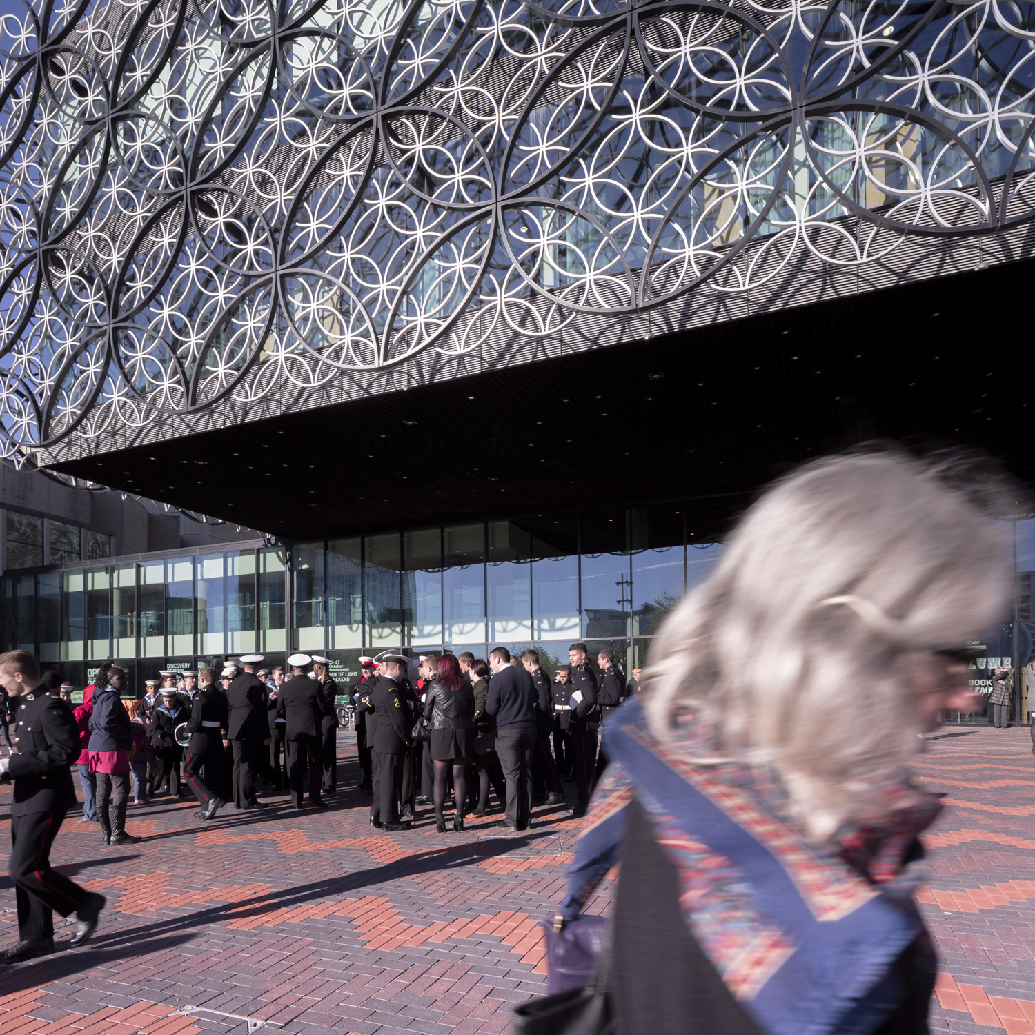 Birmingham Library, architecture photograph by Mark Hadden, photo 13