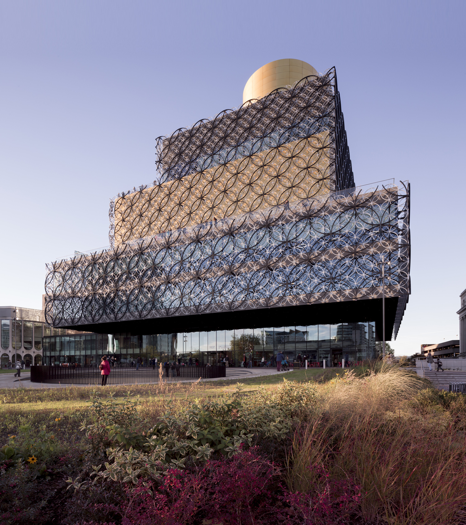 Birmingham Library, architecture photograph by Mark Hadden, photo 15