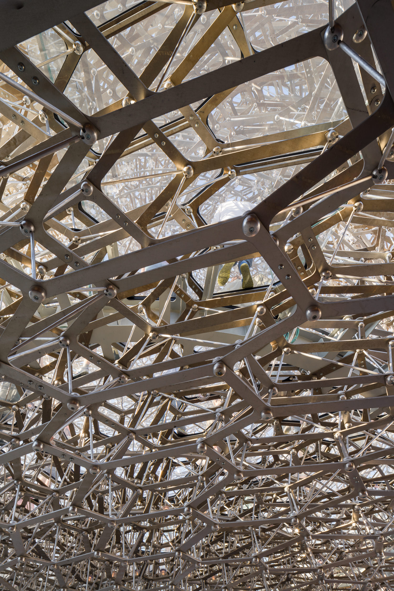 detail of uk pavilion, milan expo, mark hadden architecture photographer