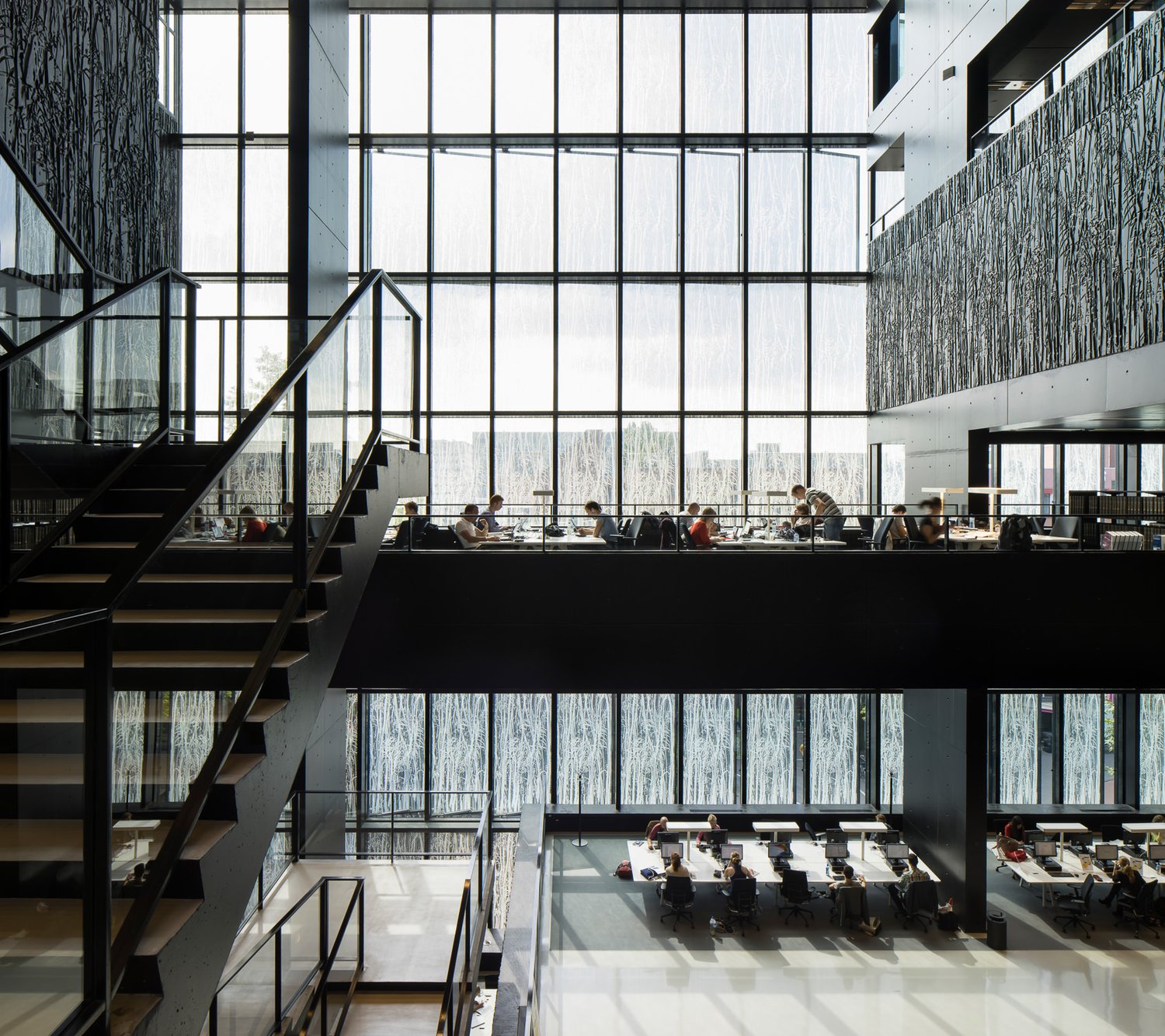 architectuur fotografie netherlands utrecht university library wiel arets