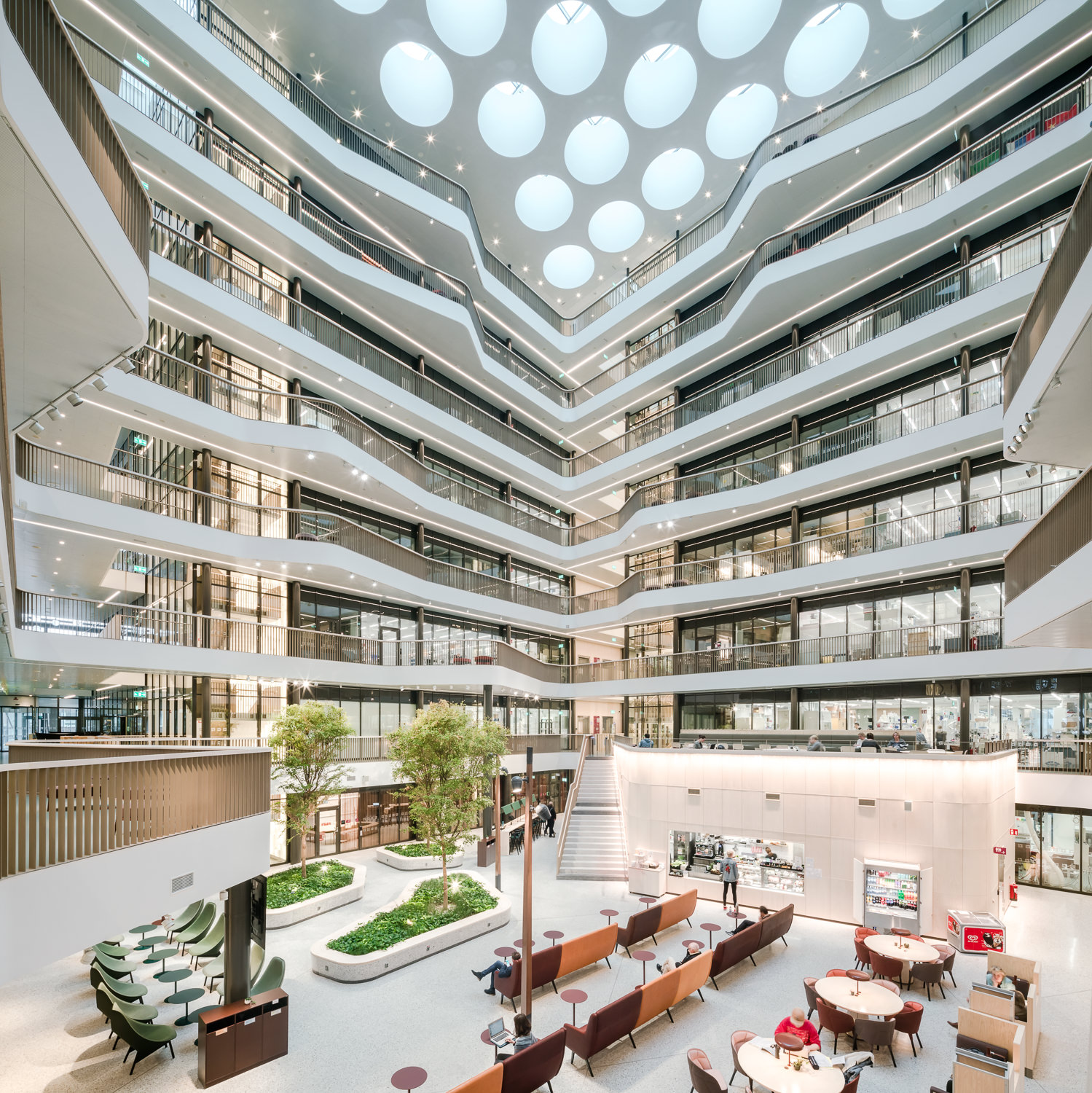 Biomedicum, Stockholm, architecture photograph by Mark Hadden, photo 7